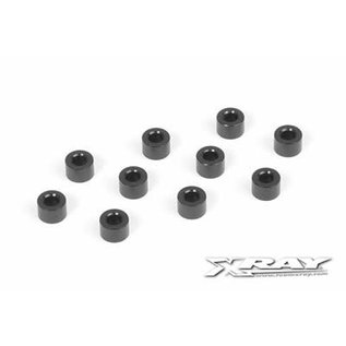 Xray XRA303127-K  Black Aluminum Shim 3x6x4mm (10)