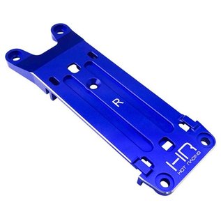 HOT RACING HRAXMX09M06  Blue Aluminum Rear Pin Mount Tie Bar for Traxxas X-Maxx