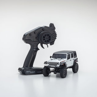 Kyosho 32521W  Mini-Z 4X4 White Jeep Wrangler Unlimited Rubicon RTR