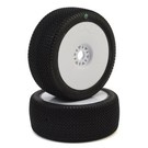 Proline Racing PRO9064-32  Slide Lock Pre-Mounted 1/8 Buggy Tires (White) (2) (M3)