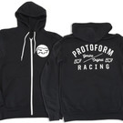 Protoform PRM9834-05  PF Bona Fide Black Zip-Up Hoodie 2X-Large