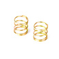 Xray XRA372186  Front Coil Spring for 4mm Pin C=1.5-1.7 - Gold (2)  X12  2021