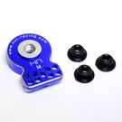 HOT RACING HRASHS88M  Blue Aluminum Universal Servo Saver Medium Duty