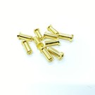 Maclan Racing MCL4217  5mm Low Profile Gold Bullet Connectors