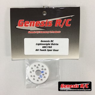 Genesis R/C GRC780  64P 80T Light Weight Delrin Spur Gear 1/8 Diff Balls