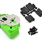 RPM R/C Products RPM73614 Hybrid Green Gearbox Housing & Rear Mounts for 2wd Vehicles