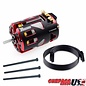 Surpass Hobby USA V4S-4.0 Rocket V4S 4.0T Modified Sensored Brushless Motor Red/Black
