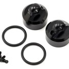 Tekno RC TKR8702  Aluminum Shock Caps (2) (Emulsion/Vented/Non-Vented)
