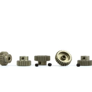 Avid RC AV1400-1317  48P Aluminum Hard-Anodized Pinion | 5-Pack | 13-17