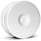 Avid RC AV1103-W  Satellite Front Wheel (B6, RB6) | 12mm Hex | White Pair