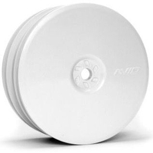 Avid RC AV1104-W  Satellite Front Wheel (TLR 22) | 10mm Hex | White Pair