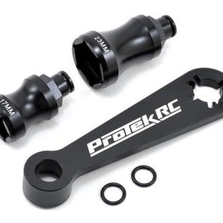 Protek RC PTK-2024  Aluminum Hex Wheel and Flywheel Wrench (Buggy, Truggy 17mm & 23mm)