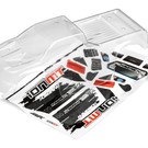 Maverick RC MVK28074  Clear Monster Truck Body w/ Decals: Ion MT