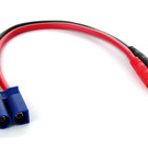 Common Sense RC BP2EC5M  EC5 Charging Adapter w/ Banana Plugs