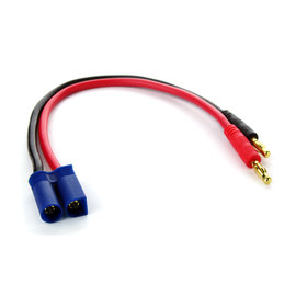 Common Sense RC BP2EC5M  EC5 Charging Adapter w/ Banana Plugs