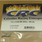 CRC CLN1434 4-40 X 1/4  Button Head ss