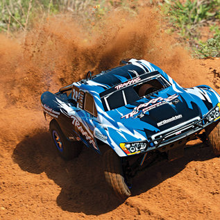 Traxxas TRA59076-3   Blue Nitro Slayer PRO 4X4 RTR W/TSM