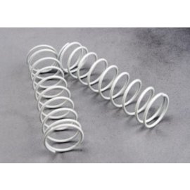 Traxxas TRA3757X  White Rear Springs (2) Rustler Slash Stampede Hoss