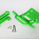 Traxxas TRA3621A  Green Front Bumper & Mount: Big Foot Monster Jam