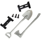 Traxxas TRA8122  TRX4 Shovel & Axe Accessory Mount w/ Hardware