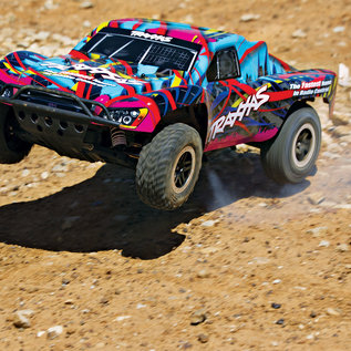 Traxxas TRA44056-3  Hawaiian Nitro Slash 3.3 1/10 2WD RTR SC Truck