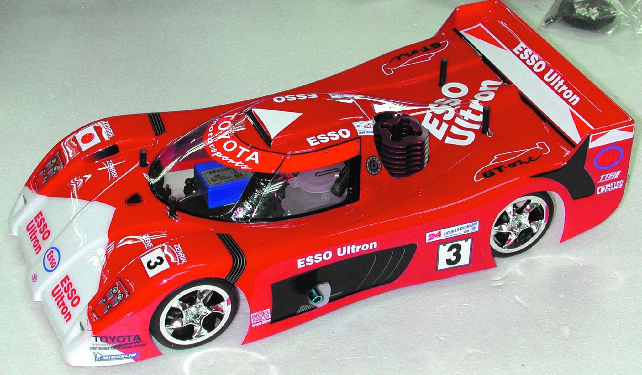 M2310 Colt 190mm Clear Body Toyota GT1 Car - Michael's RC Hobbies