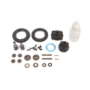 TLR / Team Losi TLR332085  Center Diff Complete Metal: 22X-4