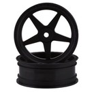 J Concepts JCO3406B Starfish SE 2.2" Front Drag Racing Wheels (Black) (2)