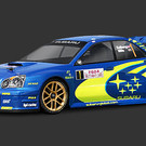 HPI HPI17505  2004 Subaru Impreza Clear Body (200mm)