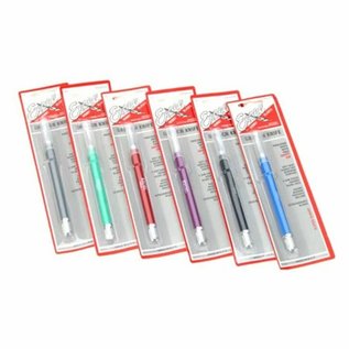 Excel Hobby EXL16018  Colored Grip-On Hobby Knife Assortment (1)