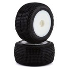 J Concepts JCO3102-101091  Mini-T 2.0 Sprinter Rear Tires (White) (2) (Pink) 3102101091