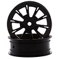 Drag Race Concepts DRC-215  AXIS 2.2" Drag Racing Front Wheels w/12mm Hex (Black) (2)
