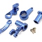 STRC SPTST6845B  Blue HD Aluminum Steering Bellcrank Set (Slash 4x4)