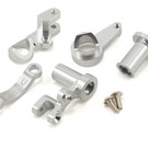 STRC SPTST6845S  Silver HD Aluminum Steering Bellcrank Set (Slash 4x4)