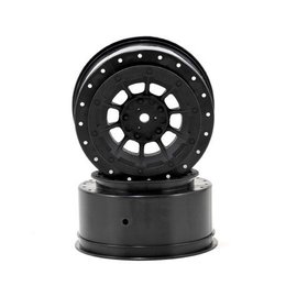 J Concepts JCO3344B  Black Hazard SC7 & SC6.4 Front & Rear Wheel 3mm (2)