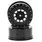 J Concepts JCO3344B  Black Hazard SC7 & SC6.4 Front & Rear Wheel 3mm (2)