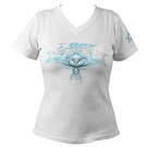 Xray XRA395030XS  White Xray Design Lady Team T-Shirt XSmall
