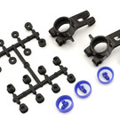 Kyosho KYOIFW608B  Gun Metal Aluminum Rear Hub Carriers (L&R): MP10