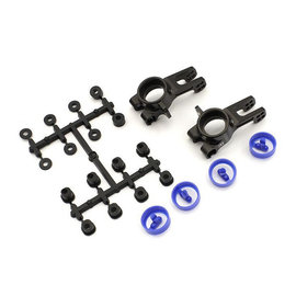 Kyosho KYOIFW608B  Gun Metal Aluminum Rear Hub Carriers (L&R): MP10
