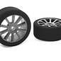 Team Corally COR14700-35  Front Attack Foam 35 Shore Tires 26mm Carbon Rims