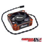 Surpass Hobby USA SP-560001-02 Rocket Orange 50mm Aluminum Cooling Fan 10,000 RPM