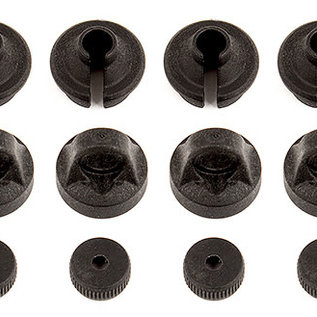 Team Associated ASC91454  Shock Caps and Spring Cups: DR10