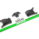 Traxxas TRA6730G  Green Alu HD Chassis Brace Kit: Rustler 4x4 & LCG Slash 4x4