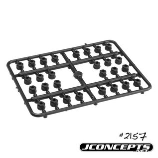 J Concepts JCO2157  3mm Plastic Nut - 28Pc