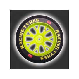 GQ Products GQ-10220-32R-Y GQ Rear 40mm Shore 32 Yellow on Wheels