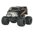 Tamiya TAM58546-60A  1/12 Lunch Box Monster Truck Kit, Black Edition