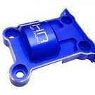 HOT RACING HRAXMX13M06  Blue Aluminum Upper Rear Gear Box Cover: X-Maxx