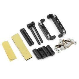 Xtra Speed XTA-XS-59496BK  Black 1/10 RC Aluminum Stealth Body Mount