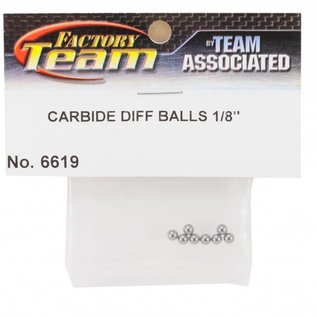 Team Associated ASC6619 FT Carbide Diff Balls 1/8 (8)