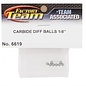Team Associated ASC6619 FT Carbide Diff Balls 1/8 (8)